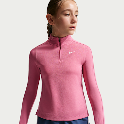 Nike Girls' Dri-FIT Long-Sleeve 1/4-Zip Top. Nike ZA